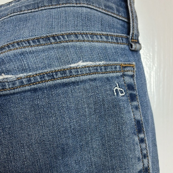 EUC RAG&BONE Dre Low Rise Slim Boyfriend women’s jeans in Julienne color size 28 - Picture 10 of 12